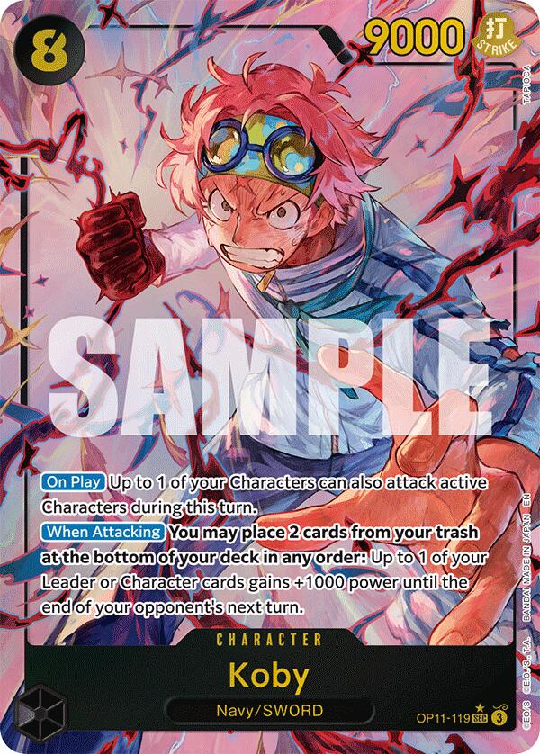 Koby (119) (Alternate Art) [A Fist of Divine Speed] | Deep Dive Games St. Marys
