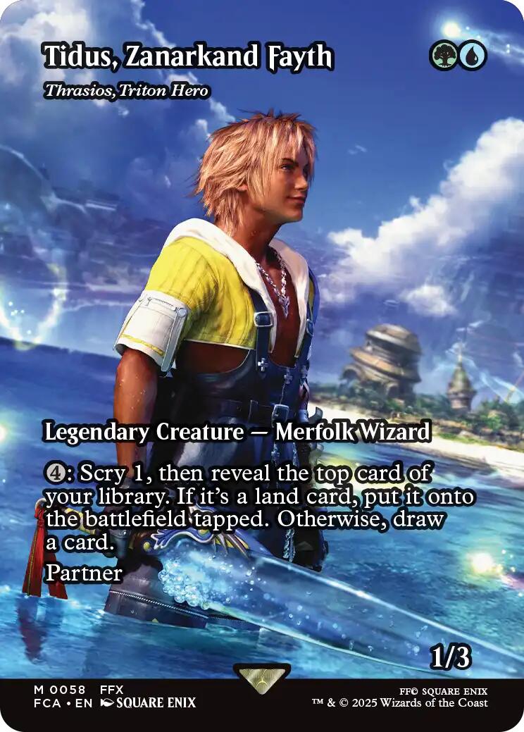 Tidus, Zanarkand Fayth - Thrasios, Triton Hero (Showcase) [FINAL FANTASY : Through the Ages] | Deep Dive Games St. Marys