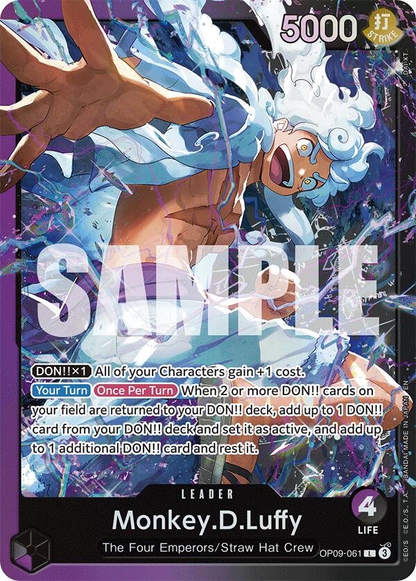 Monkey.D.Luffy (OP09-061) [Starter Deck: Purple/Black Monkey.D.Luffy] | Deep Dive Games St. Marys