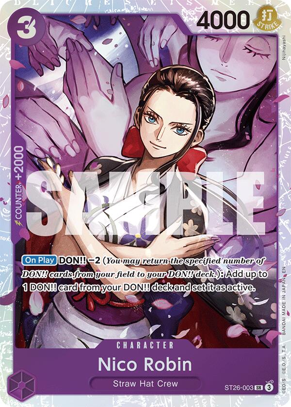 Nico Robin [Starter Deck: Purple/Black Monkey.D.Luffy] | Deep Dive Games St. Marys