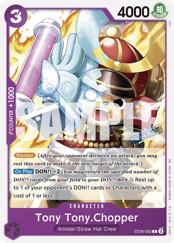 Tony Tony.Chopper [Starter Deck: Purple/Black Monkey.D.Luffy] | Deep Dive Games St. Marys