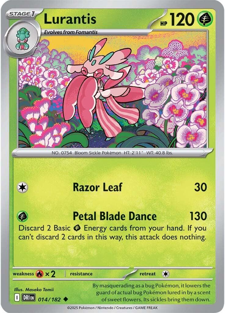 Lurantis (014/182) [Scarlet & Violet: Destined Rivals] | Deep Dive Games St. Marys