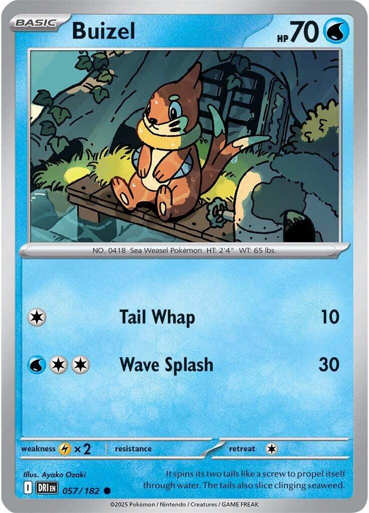 Buizel (057/182) [Scarlet & Violet: Destined Rivals] | Deep Dive Games St. Marys