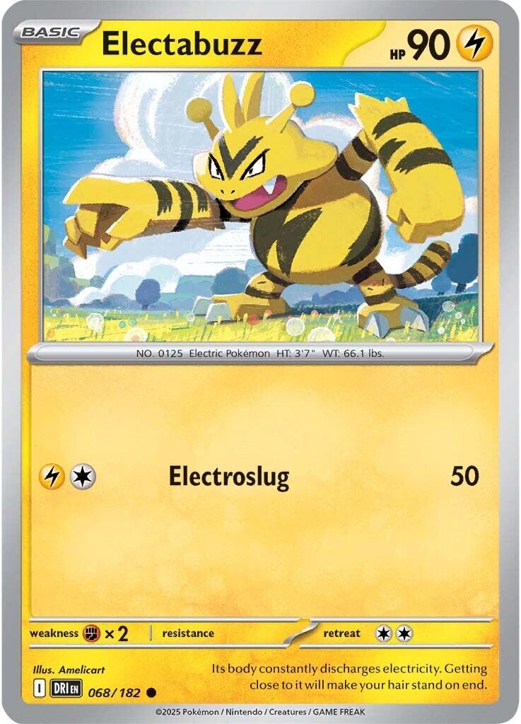Electabuzz (068/182) [Scarlet & Violet: Destined Rivals] | Deep Dive Games St. Marys