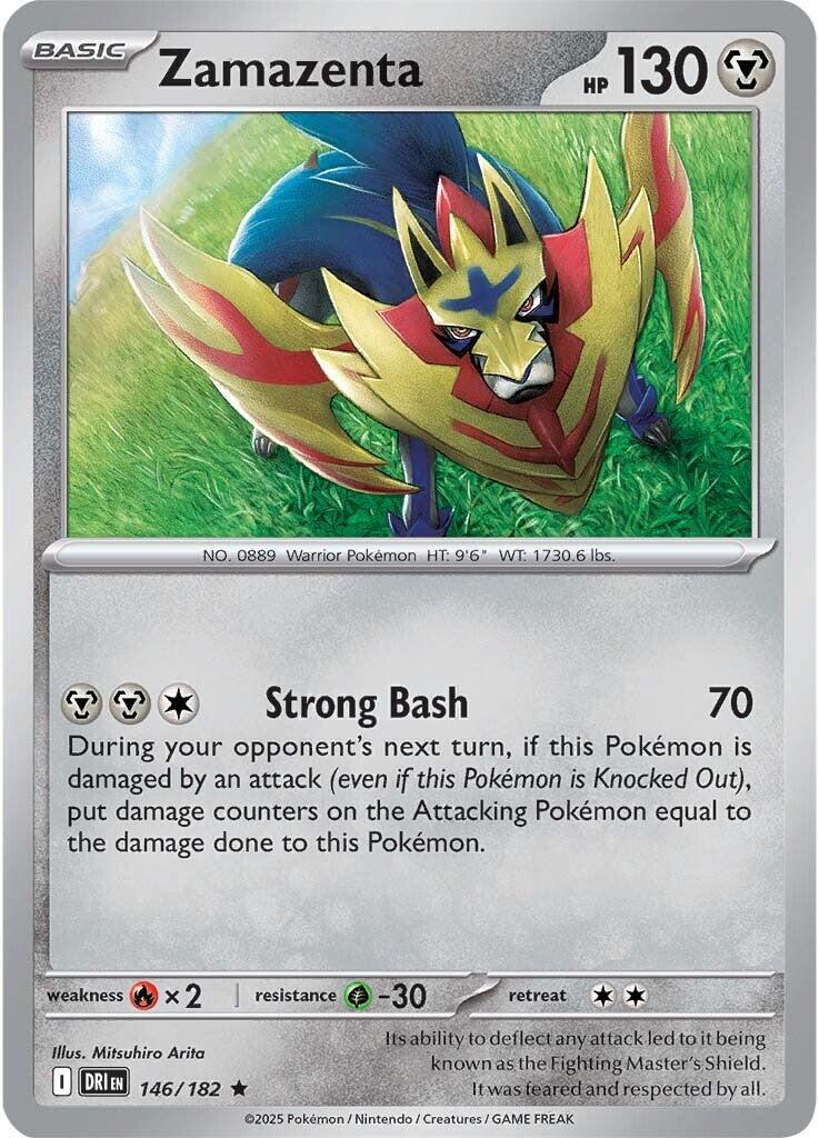 Zamazenta (146/182) [Scarlet & Violet: Destined Rivals] | Deep Dive Games St. Marys