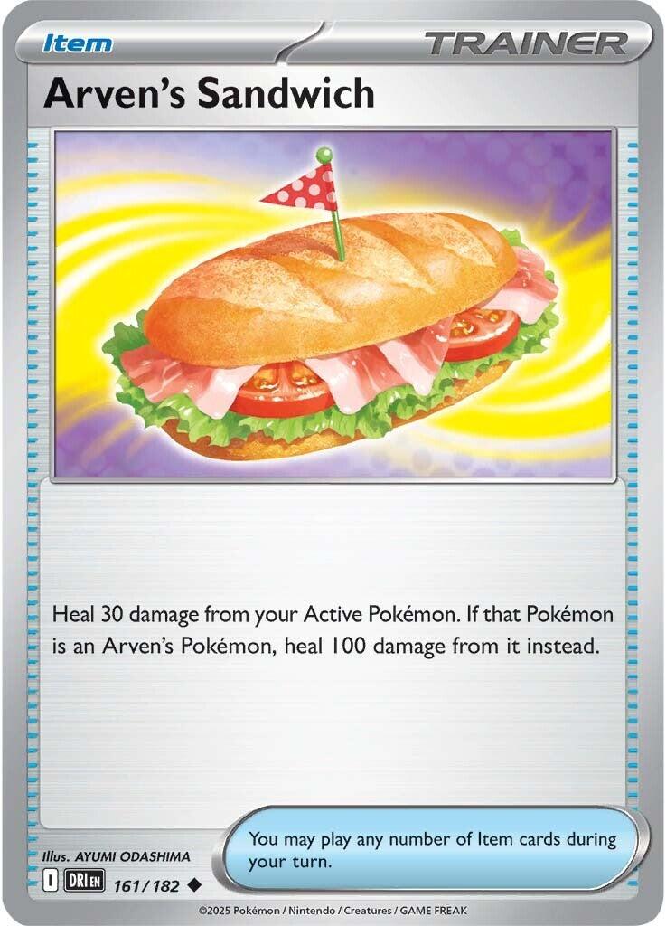 Arven's Sandwich (161/182) [Scarlet & Violet: Destined Rivals] | Deep Dive Games St. Marys