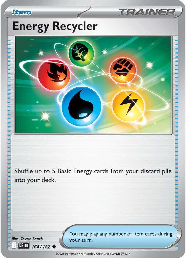 Energy Recycler (164/182) [Scarlet & Violet: Destined Rivals] | Deep Dive Games St. Marys