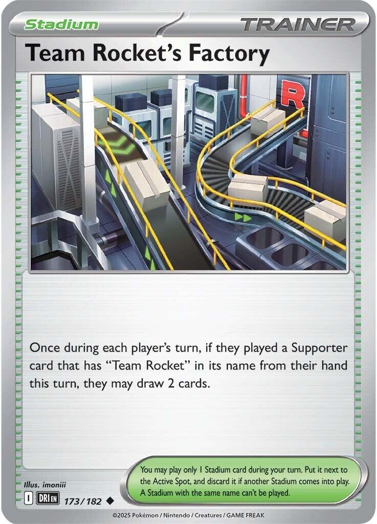 Team Rocket's Factory (173/182) [Scarlet & Violet: Destined Rivals] | Deep Dive Games St. Marys