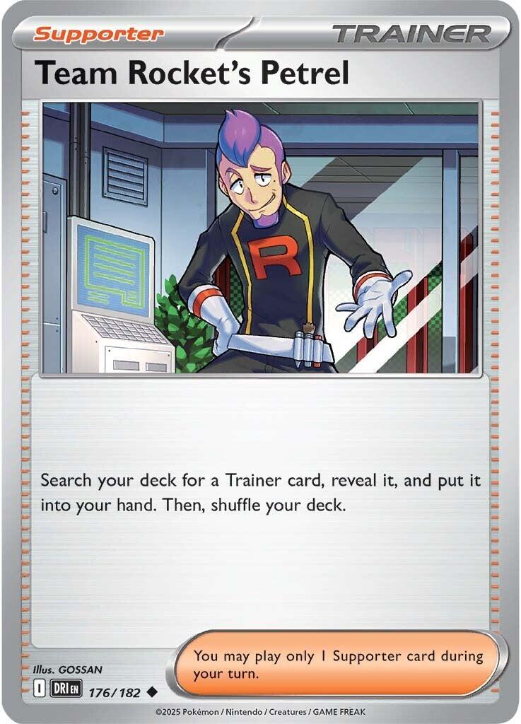 Team Rocket's Petrel (176/182) [Scarlet & Violet: Destined Rivals] | Deep Dive Games St. Marys