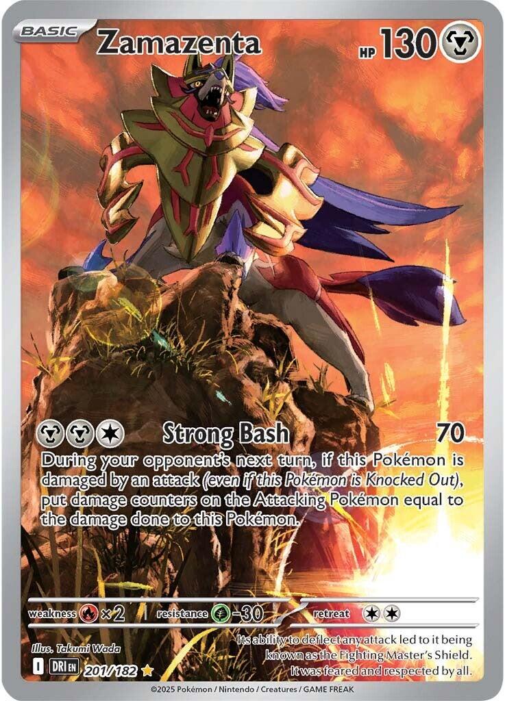 Zamazenta (201/182) [Scarlet & Violet: Destined Rivals] | Deep Dive Games St. Marys