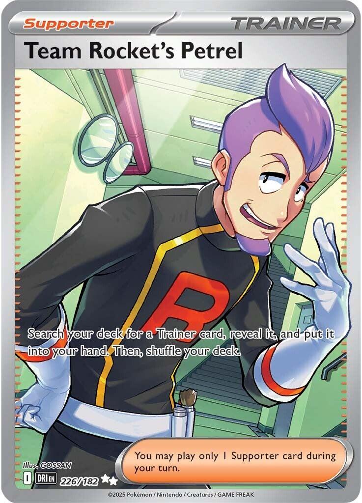 Team Rocket's Petrel (226/182) [Scarlet & Violet: Destined Rivals] | Deep Dive Games St. Marys