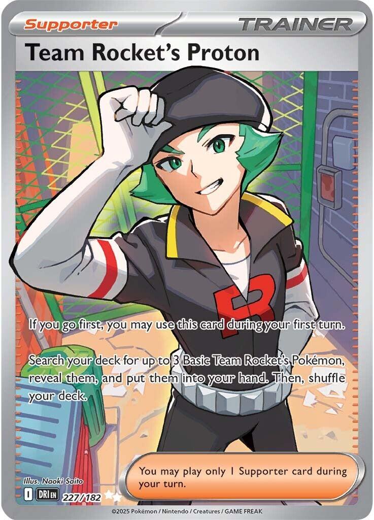 Team Rocket's Proton (227/182) [Scarlet & Violet: Destined Rivals] | Deep Dive Games St. Marys