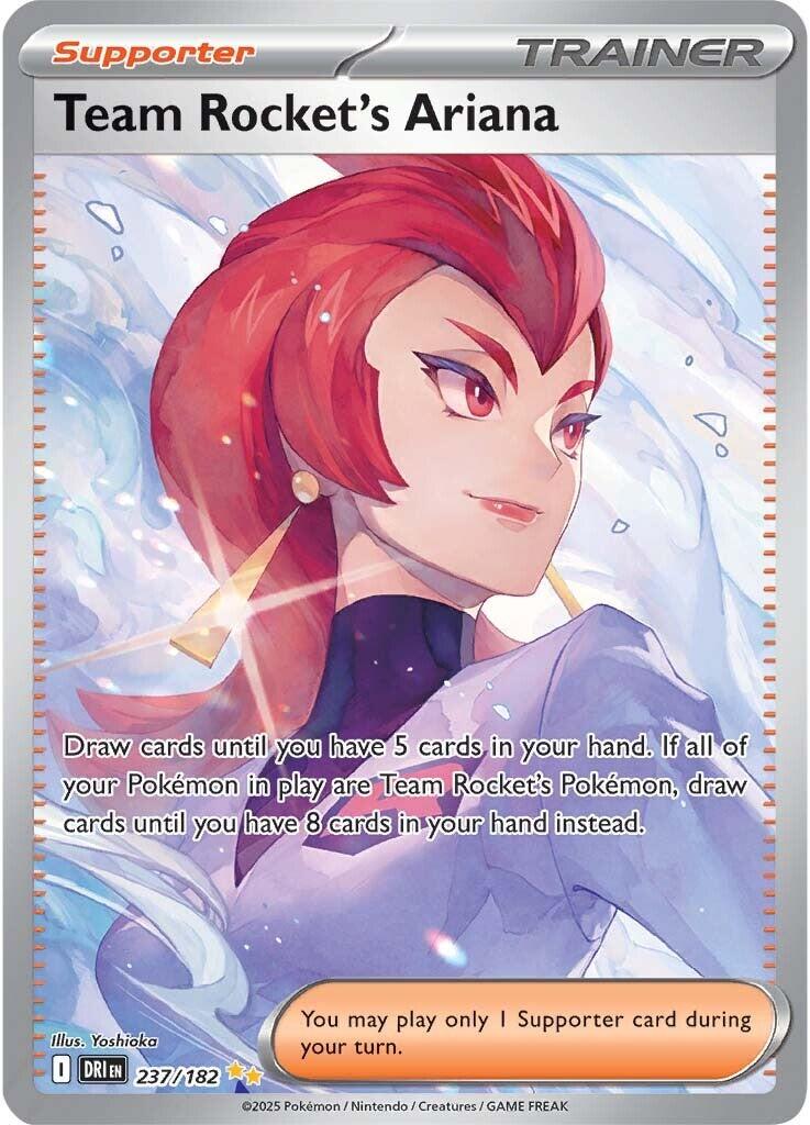 Team Rocket's Ariana (237/182) [Scarlet & Violet: Destined Rivals] | Deep Dive Games St. Marys