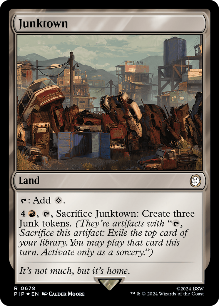 Junktown (Surge Foil) [Fallout] | Deep Dive Games St. Marys