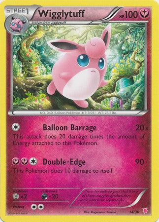 Wigglytuff (14/30) [XY: Trainer Kit 1 - Wigglytuff] | Deep Dive Games St. Marys