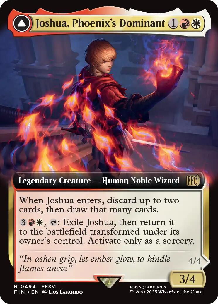 Joshua, Phoenix's Dominant (Extended Art) [FINAL FANTASY] | Deep Dive Games St. Marys
