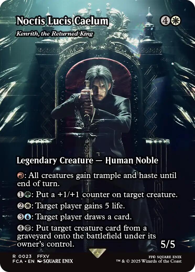 Noctis Lucis Caelum - Kenrith, the Returned King (Showcase) [FINAL FANTASY : Through the Ages] | Deep Dive Games St. Marys