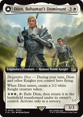 Dion, Bahamut's Dominant // Bahamut, Warden of Light (Extended Art) [FINAL FANTASY] | Deep Dive Games St. Marys