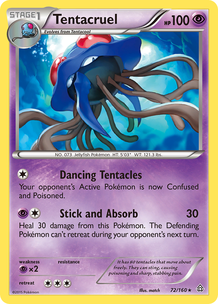 Tentacruel (72/160) [XY: Primal Clash] | Deep Dive Games St. Marys