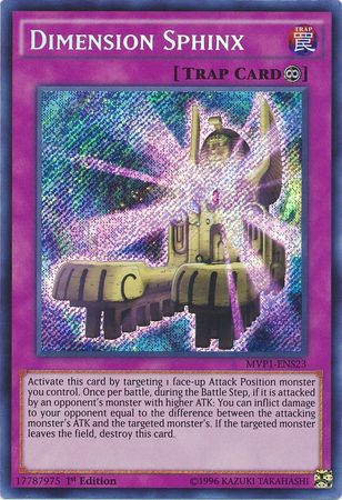 Dimension Sphinx [MVP1-ENS23] Secret Rare | Deep Dive Games St. Marys