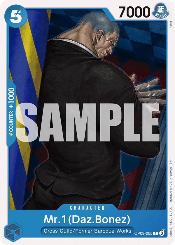 Mr.1(Daz.Bonez) (Reprint) [Starter Deck: Blue Buggy] | Deep Dive Games St. Marys