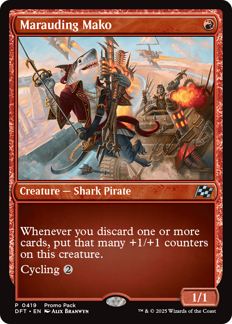 Marauding Mako [Aetherdrift Promos] | Deep Dive Games St. Marys