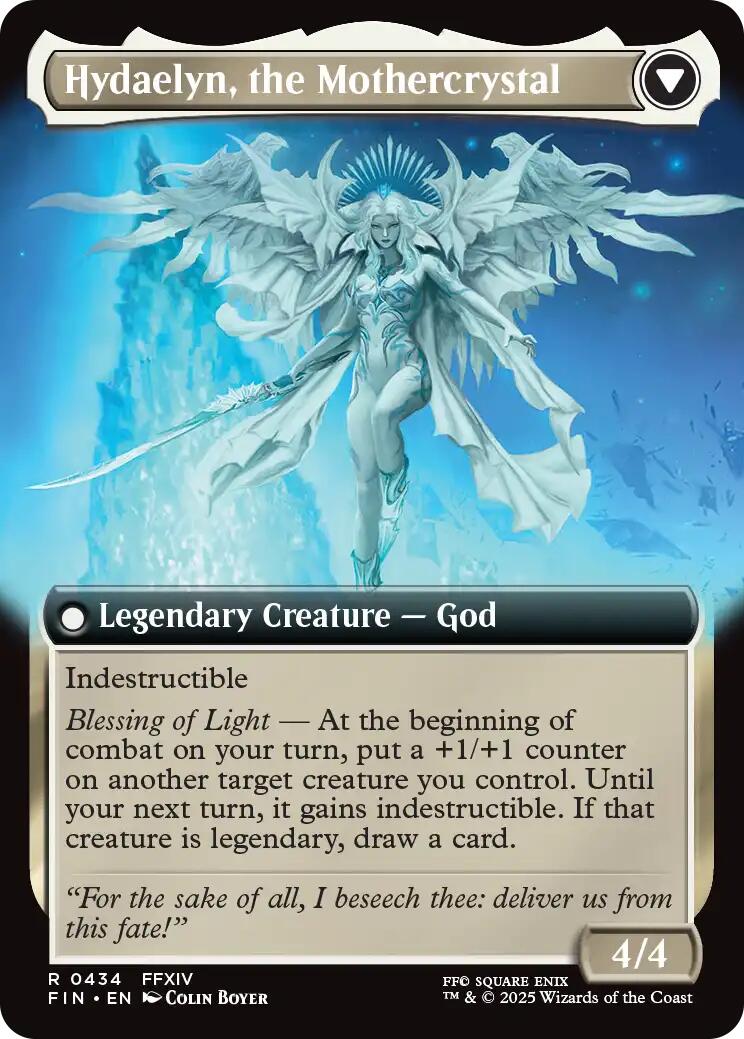 Venat, Heart of Hydaelyn // Hydaelyn, the Mothercrystal (Extended Art) [FINAL FANTASY] | Deep Dive Games St. Marys