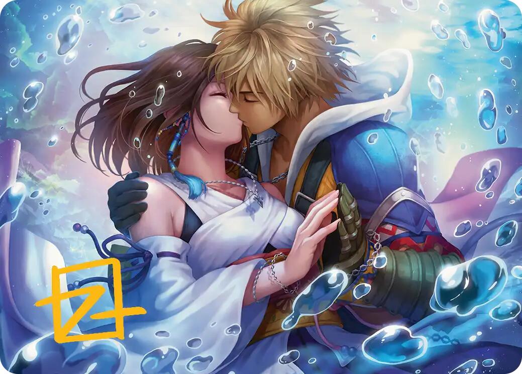 Together Forever Art Card (Gold-Stamped Signature) [FINAL FANTASY Art Series] | Deep Dive Games St. Marys
