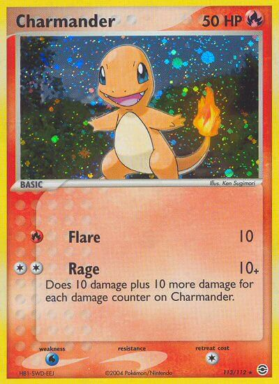 Charmander (113/112) [EX: FireRed & LeafGreen] | Deep Dive Games St. Marys