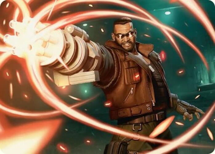 Barret Wallace Art Card [FINAL FANTASY Art Series] | Deep Dive Games St. Marys