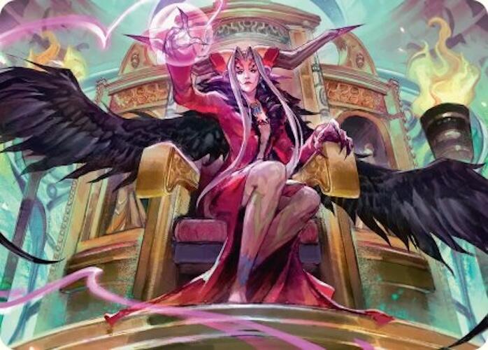 Sorceress's Schemes Art Card [FINAL FANTASY Art Series] | Deep Dive Games St. Marys