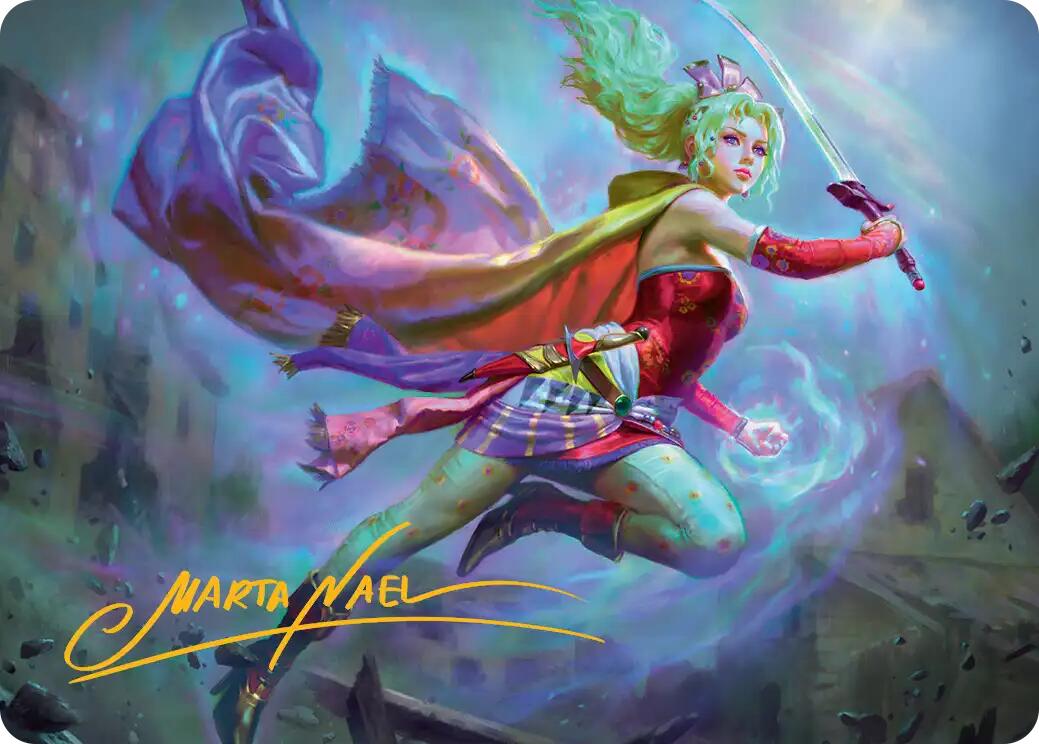 Terra, Herald of Hope Art Card (Gold-Stamped Signature) [FINAL FANTASY Art Series] | Deep Dive Games St. Marys