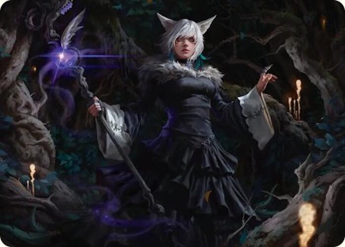 Y'shtola, Night's Blessed Art Card (21) [FINAL FANTASY Art Series] | Deep Dive Games St. Marys