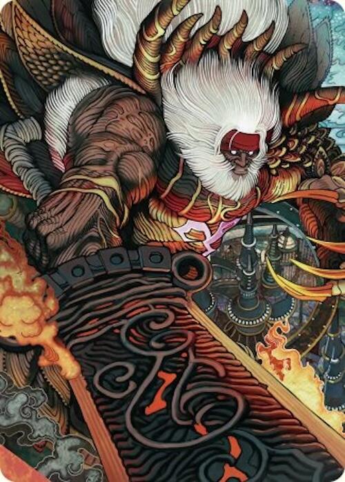 Braska's Final Aeon Art Card [FINAL FANTASY Art Series] | Deep Dive Games St. Marys