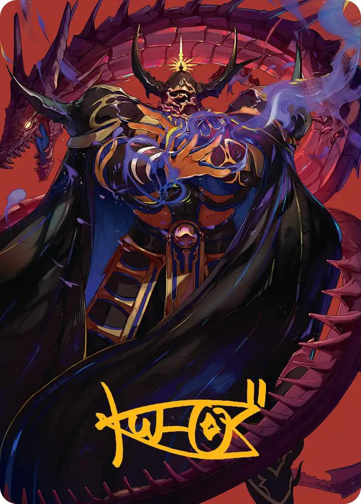 Golbez, Crystal Collector Art Card (Gold-Stamped Signature) [FINAL FANTASY Art Series] | Deep Dive Games St. Marys