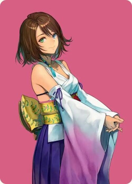 Yuna, Hope of Spira Art Card [FINAL FANTASY Art Series] | Deep Dive Games St. Marys