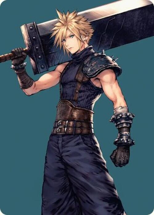 Cloud, Ex-SOLDIER Art Card [FINAL FANTASY Art Series] | Deep Dive Games St. Marys