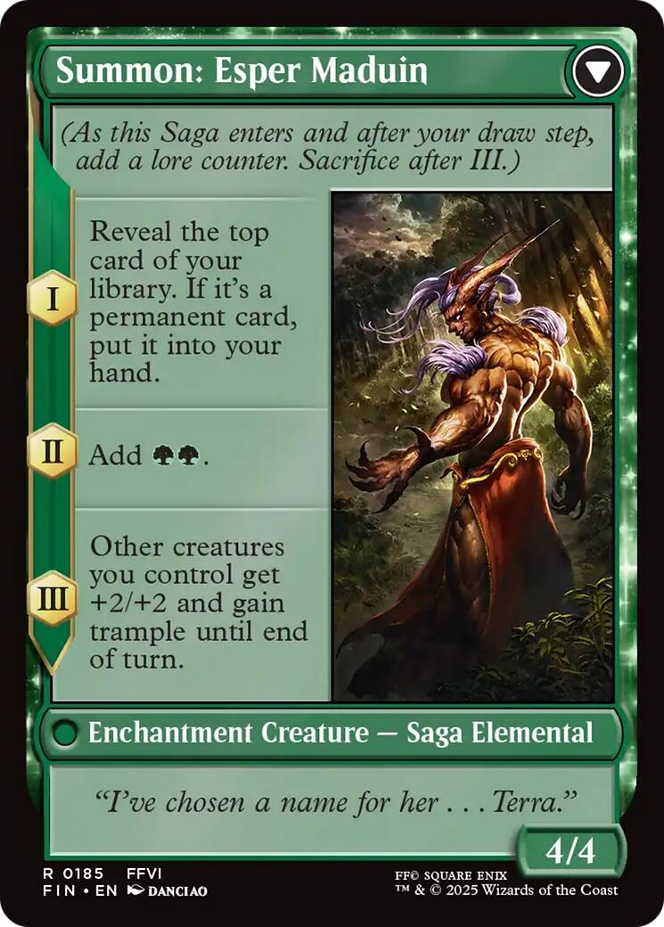 Esper Origins // Summon: Esper Maduin [FINAL FANTASY] | Deep Dive Games St. Marys