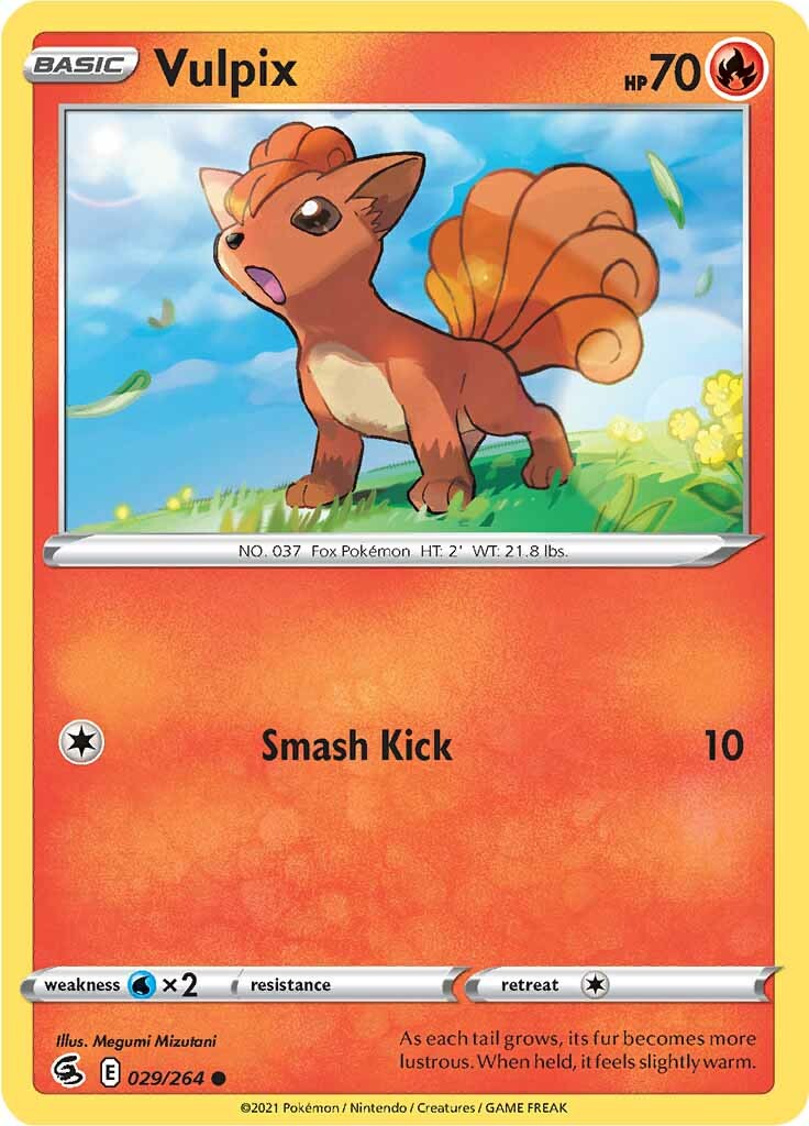 Vulpix (029/264) [Sword & Shield: Fusion Strike] | Deep Dive Games St. Marys