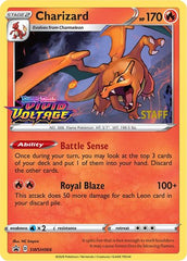 Charizard (SWSH066) (Staff Prerelease Promo) [Sword & Shield: Black Star Promos] | Deep Dive Games St. Marys