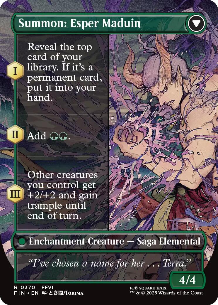Esper Origins // Summon: Esper Maduin (Borderless) [FINAL FANTASY] | Deep Dive Games St. Marys