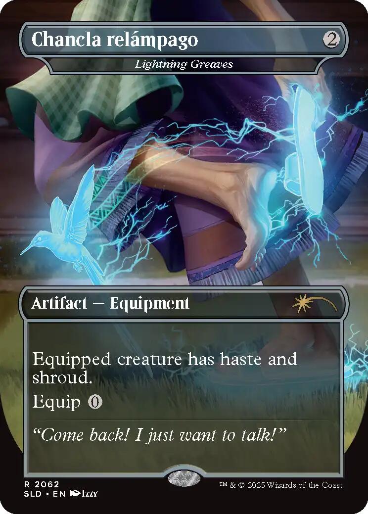 Chancla relampago - Lightning Greaves [Secret Lair Drop Series] | Deep Dive Games St. Marys