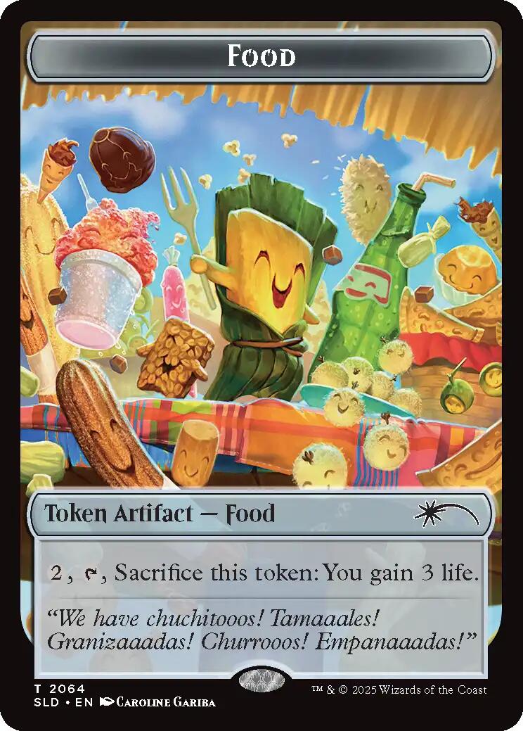 Food Token (2064) [Secret Lair Drop Series] | Deep Dive Games St. Marys