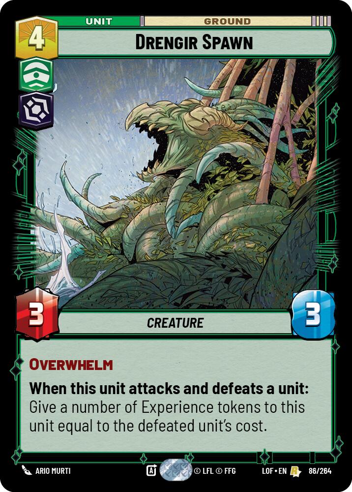 Drengir Spawn (86/264) (86/264) [Legends of the Force] | Deep Dive Games St. Marys