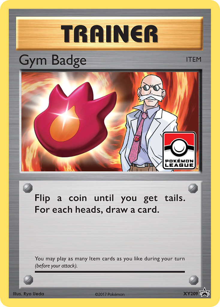 Gym Badge (XY209) (Blaine) [XY: Black Star Promos] | Deep Dive Games St. Marys