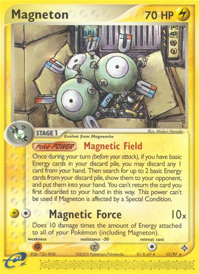 Magneton (17/97) [EX: Dragon] | Deep Dive Games St. Marys