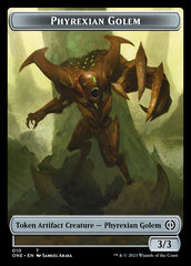 Phyrexian Golem Token [Phyrexia: All Will Be One Tokens] | Deep Dive Games St. Marys