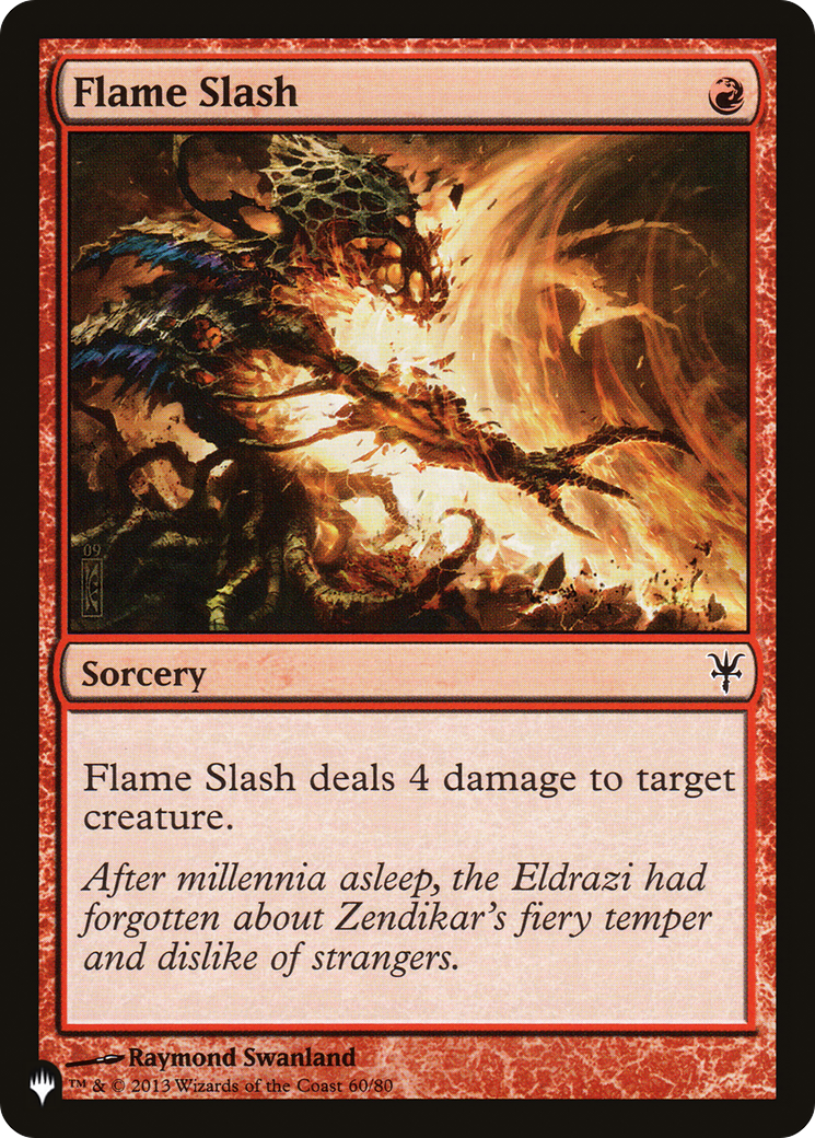 Flame Slash [The List] | Deep Dive Games St. Marys