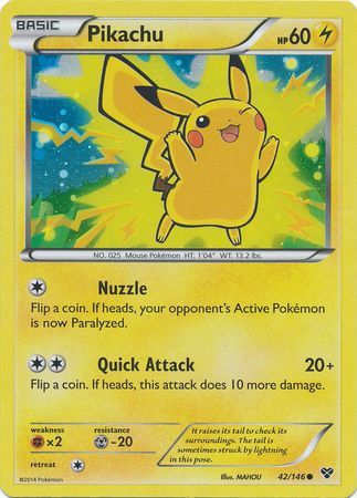 Pikachu (42/146) (2014 Movie Promo) [Miscellaneous Cards] | Deep Dive Games St. Marys