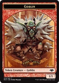 Goblin (010) // Rhino (013) Double-Sided Token [Modern Horizons Tokens] | Deep Dive Games St. Marys